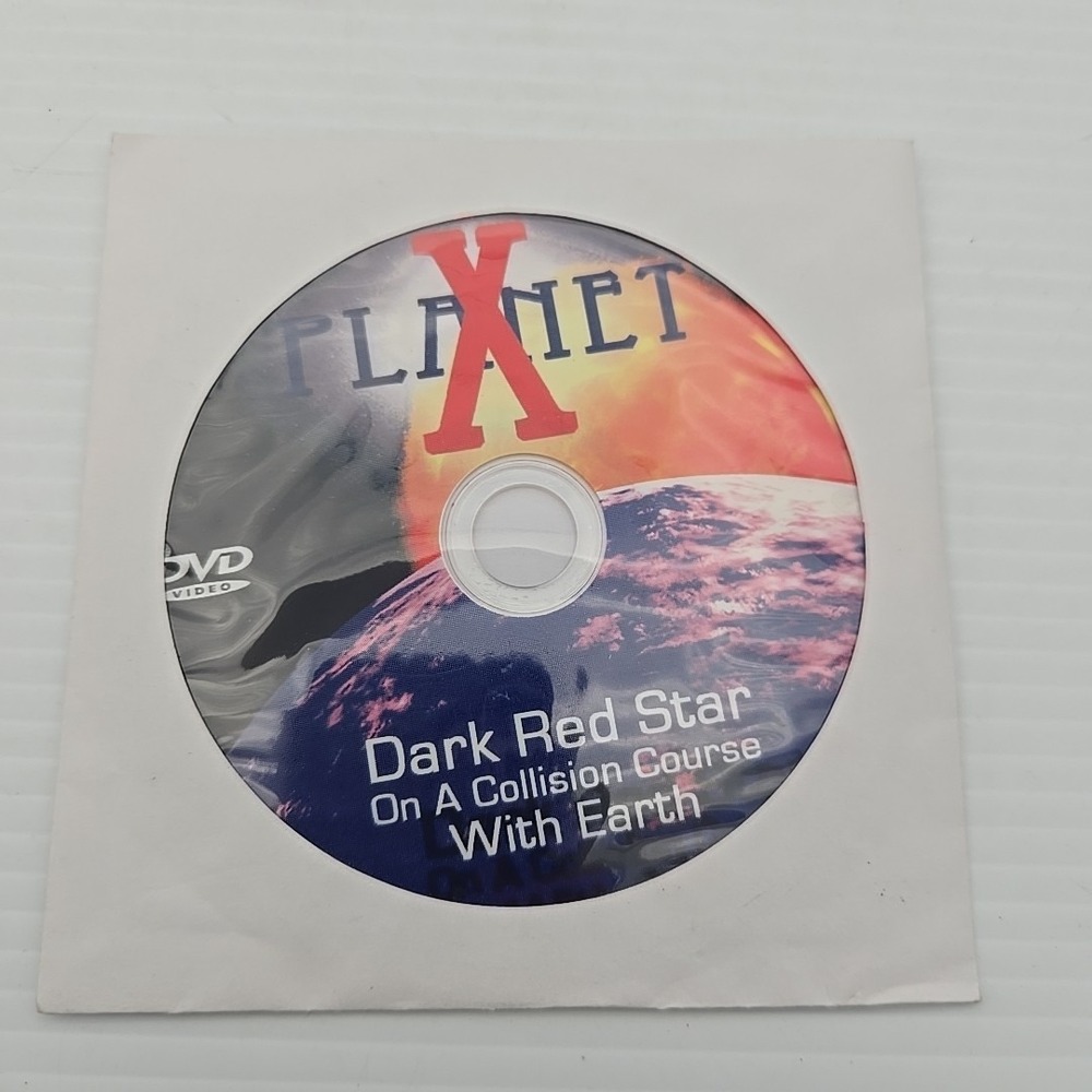 Planet X Dark Red Star On A Collision Course With Earth DVD Disc Only